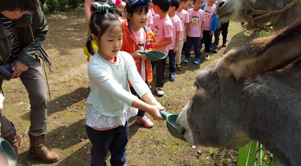 향기를 담은 자연놀이터 .