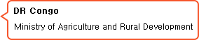 DR Congo Ministry of Agriculture and Rural Development