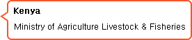 Kenya Ministry of Agriculture Livestock & Fisheries