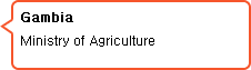 Gambia Ministry of Agriculture