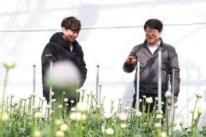 청년농업인 영농현장 방문